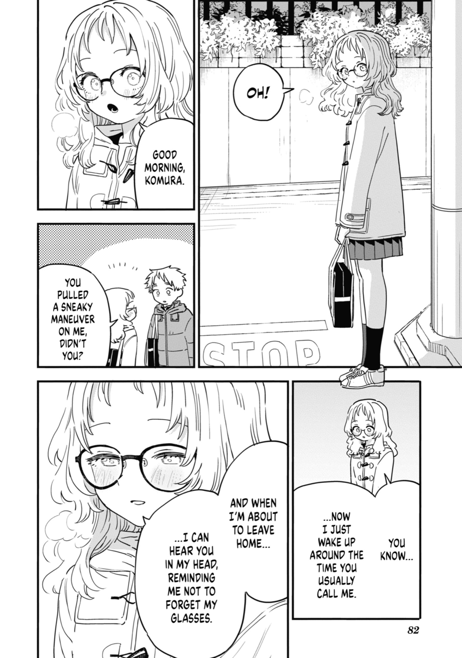 The Girl I Like Forgot Her Glasses, Chapter 93 image 02